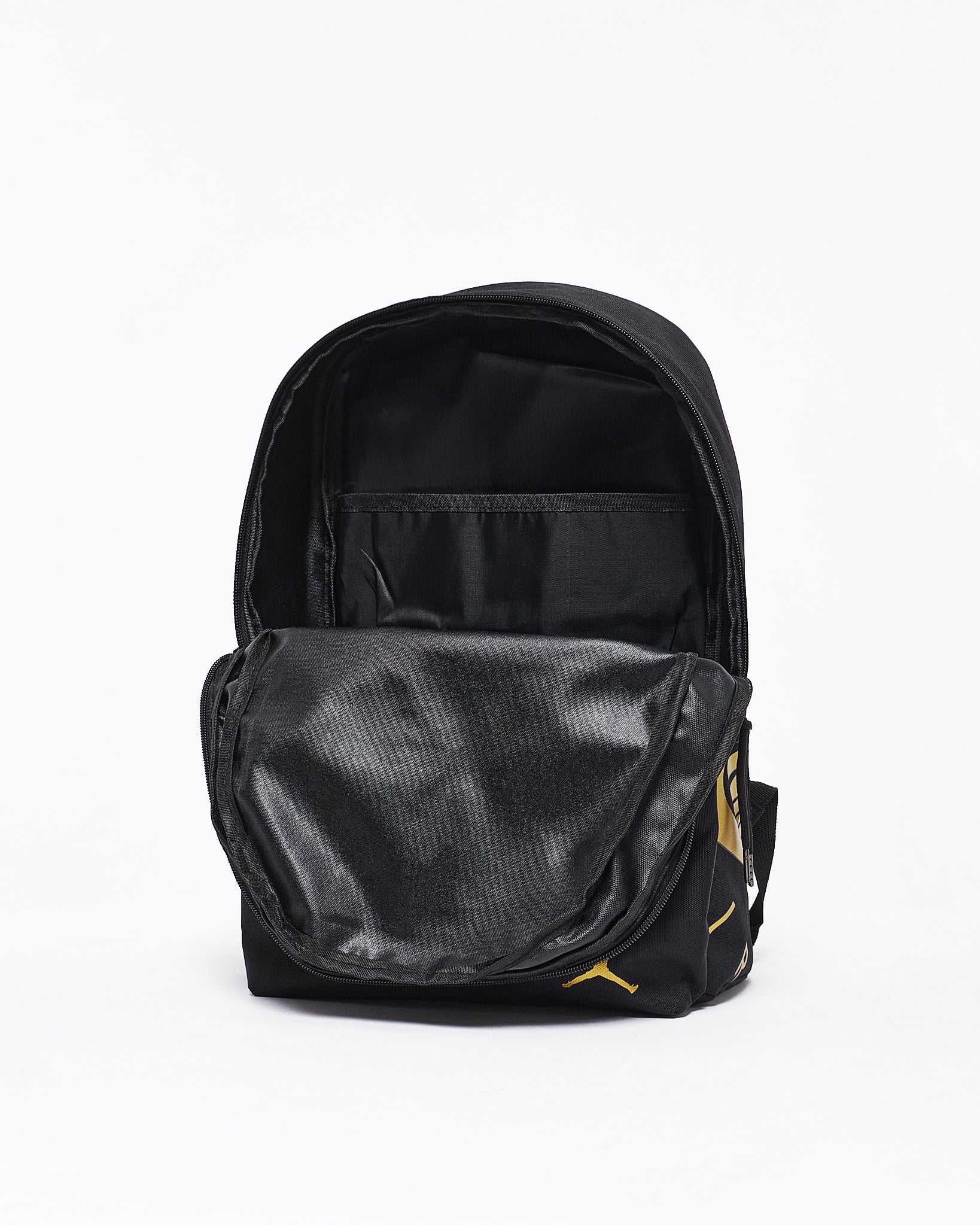 MOI OUTFIT-Gold Logo Printed Unisex Backpack 20.90