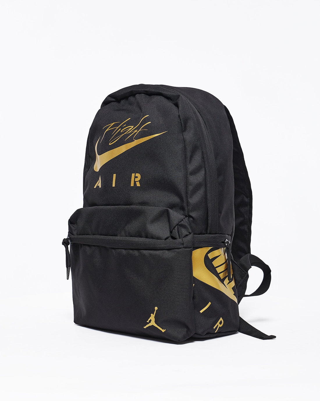 MOI OUTFIT-Gold Logo Printed Unisex Backpack 20.90