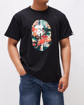 MOI OUTFIT-Gorilla Floral Face Men T-Shirt 17.50