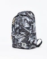MOI OUTFIT-Graffiti Over Printed Unisex Backpack 23.90