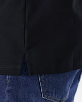 MOI OUTFIT-GUC Striped Collar Men Black Polo Shirt 64.90