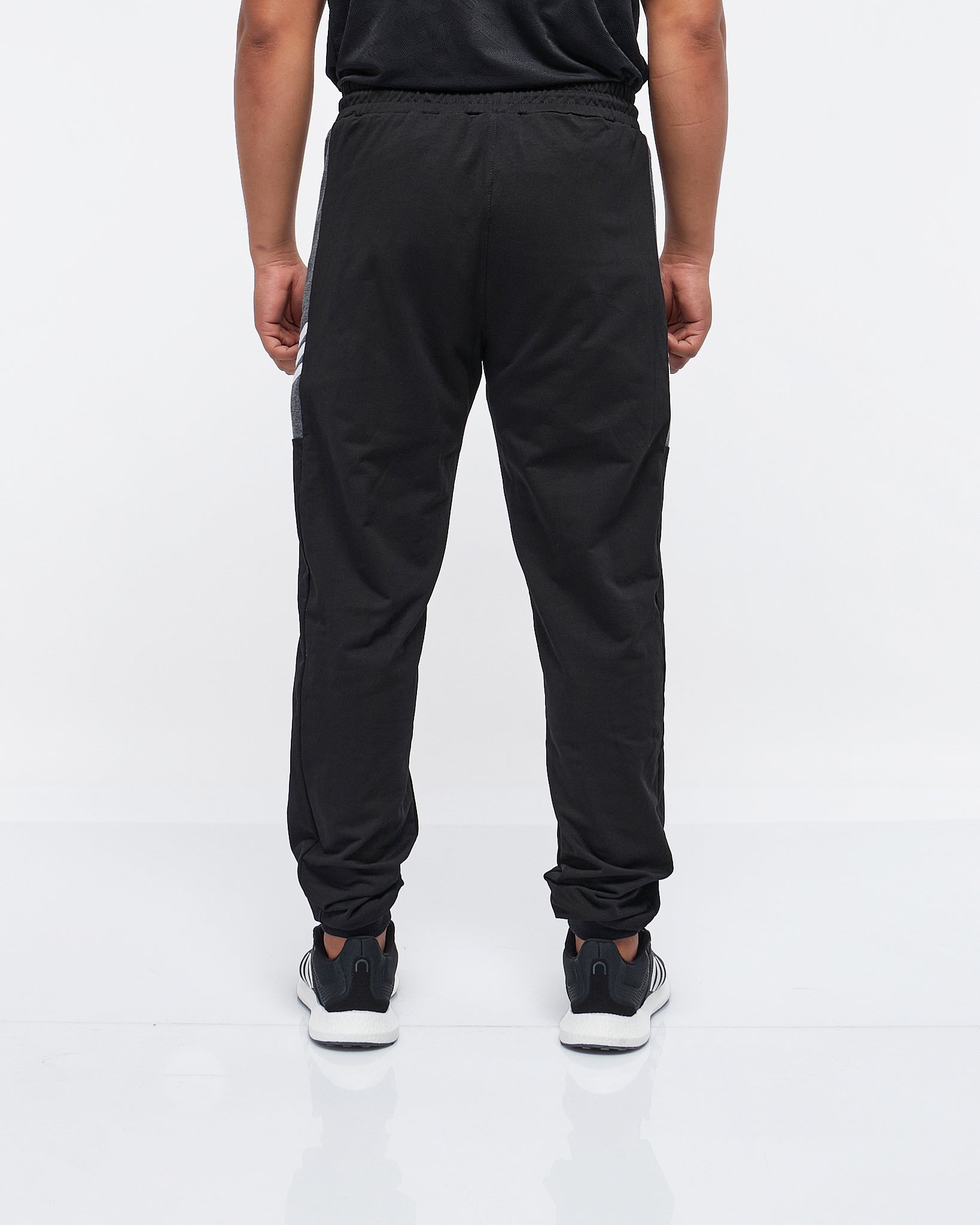 Striped mens shops joggers