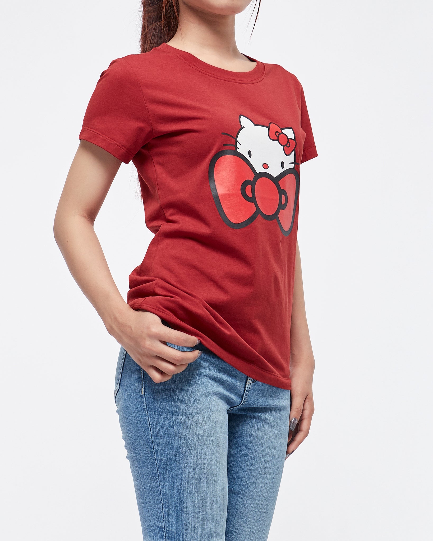 MOI OUTFIT-Hello Kitty Printed Lady T-Shirt 11.90