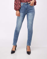 MOI OUTFIT-High Rise Lady Slim Fit Jeans 18.90