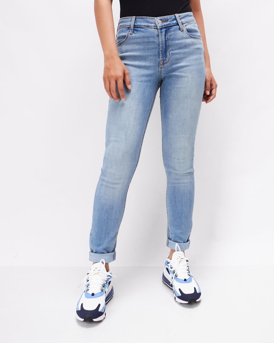 MOI OUTFIT-High Rise Lady Super Skinny Jeans 14.90