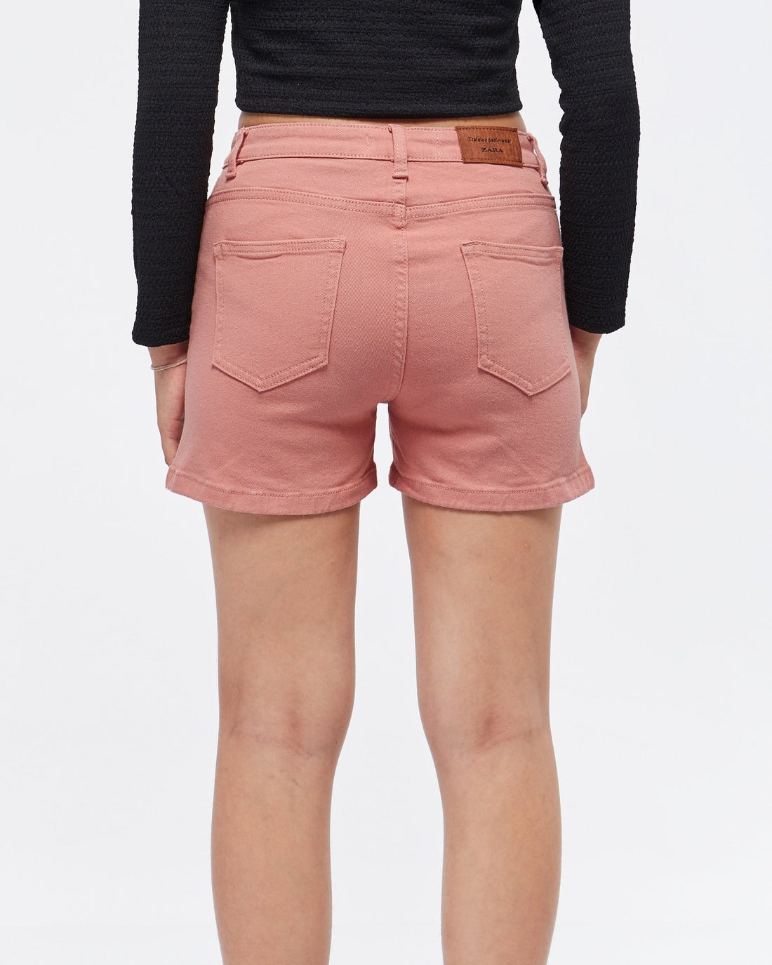 MOI OUTFIT-High Waist Candy Color Lady Short Jeans 13.90