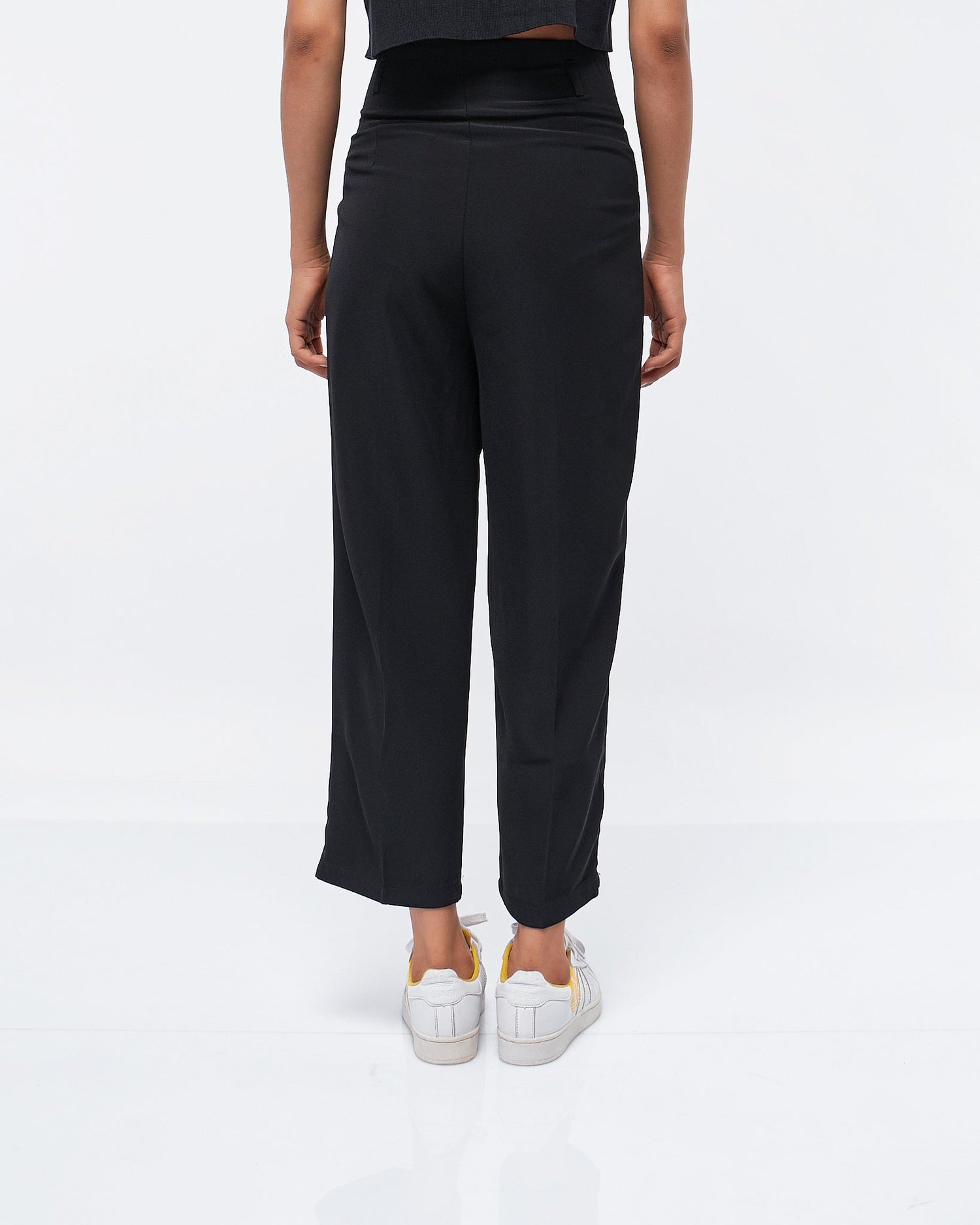 MOI OUTFIT-High Waist Loose Fit Lady Pants 22.90