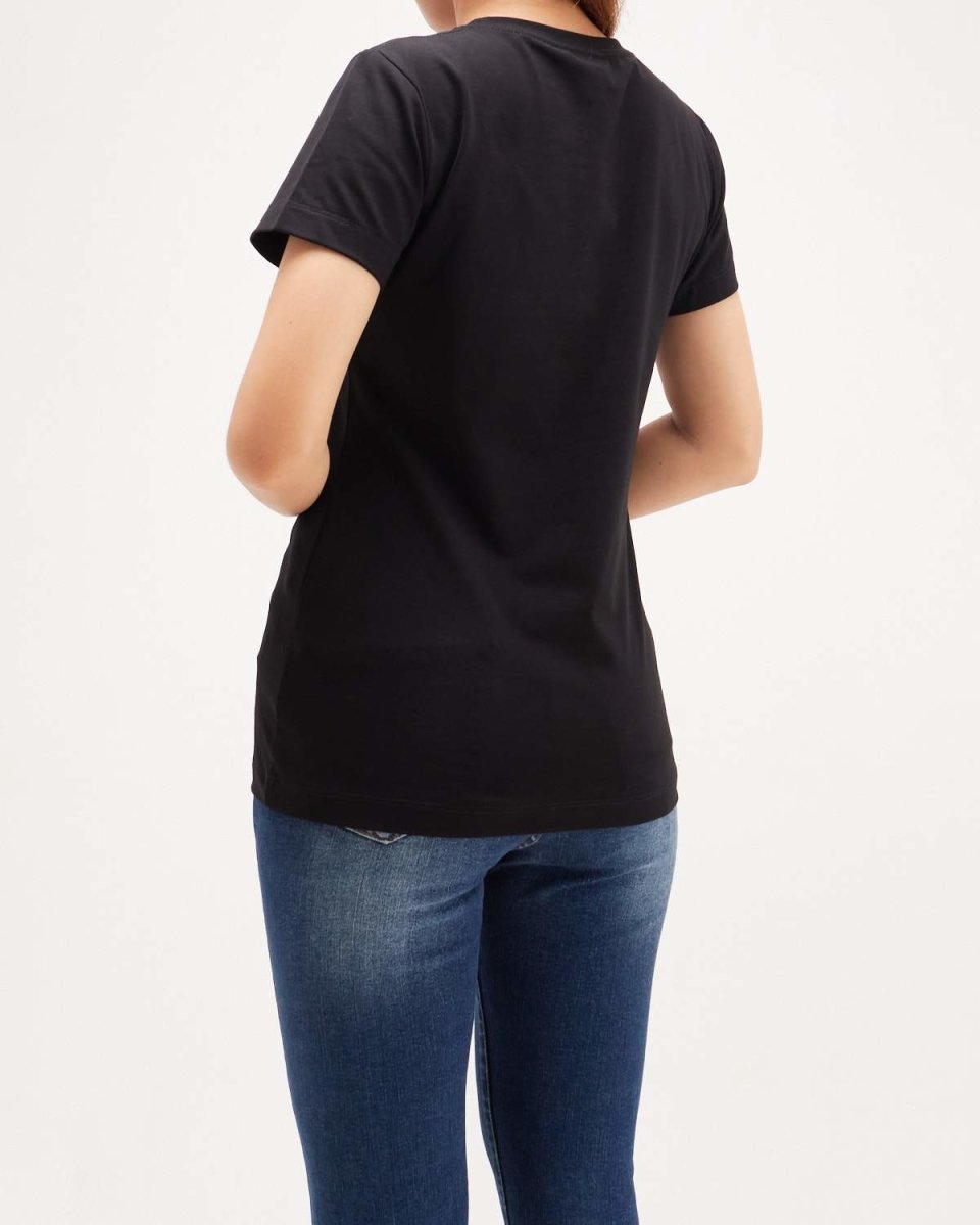 MOI OUTFIT-Ikonik Printed Lady T-Shirt 13.90