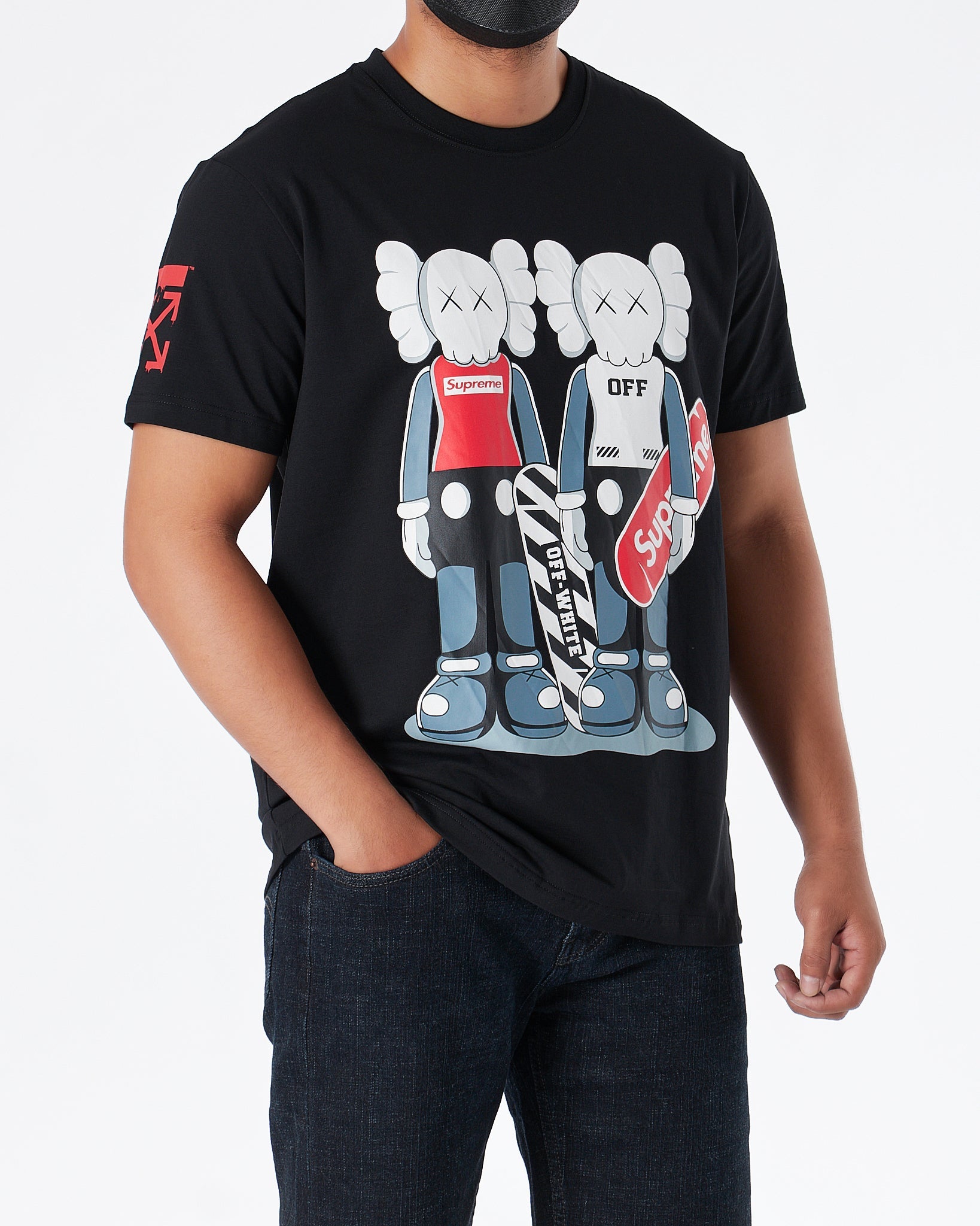 Supreme x 2024 kaws shirt