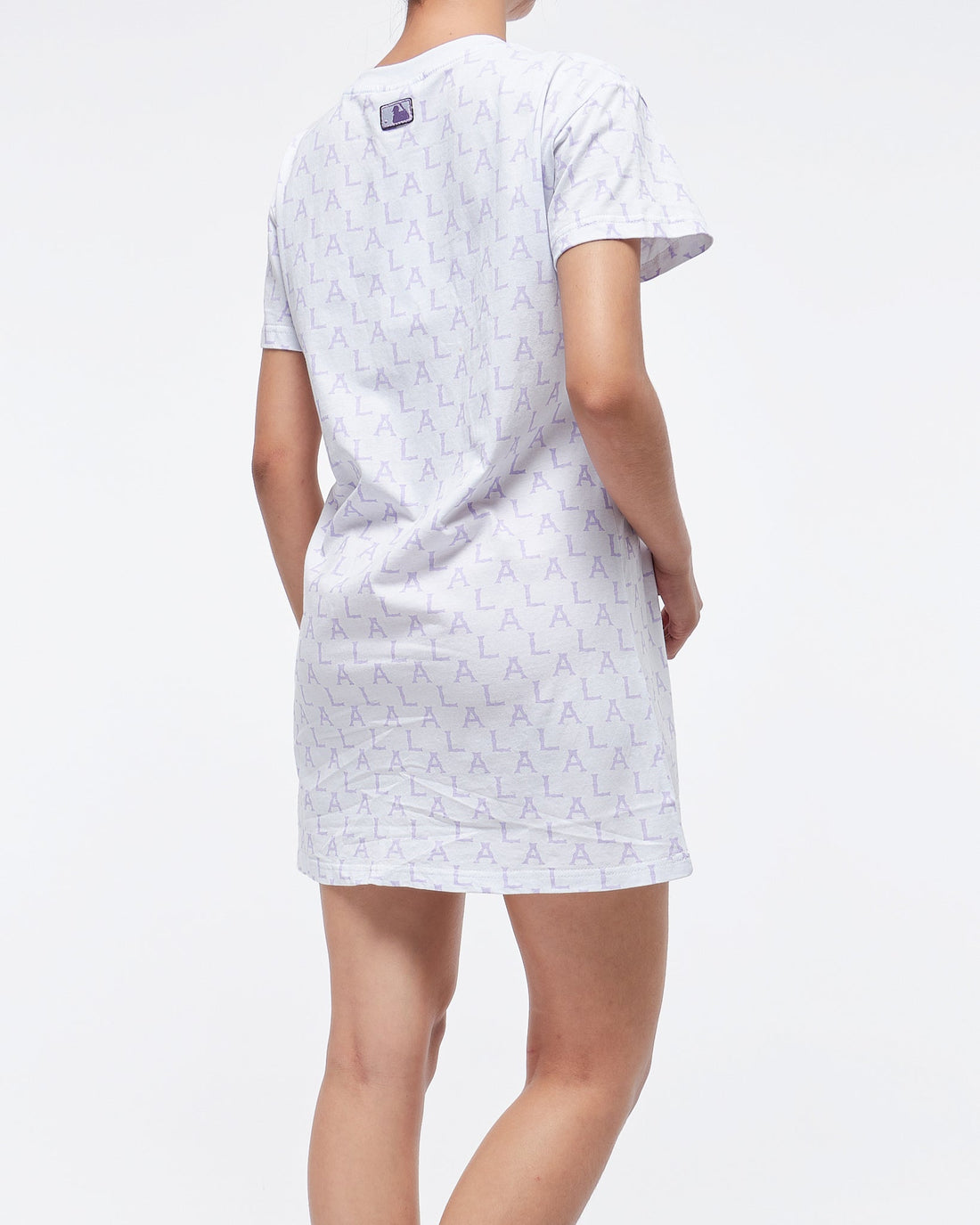 MOI OUTFIT-LA Monogranm Over Printed Lady T-Shirt Dress 22.90