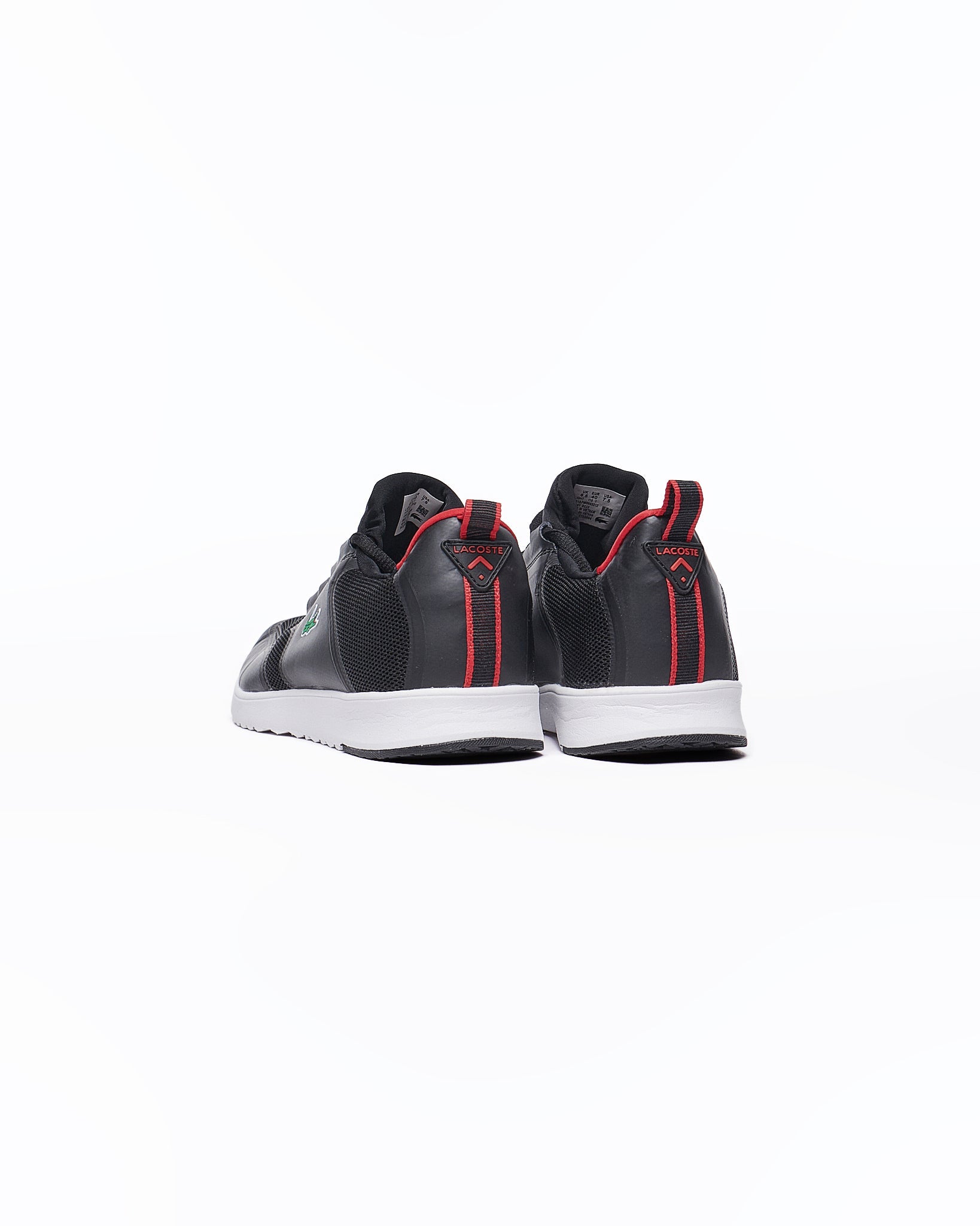 MOI OUTFIT-LAC Leather Color Contrast Men Black Sneakers Shoes 32.90