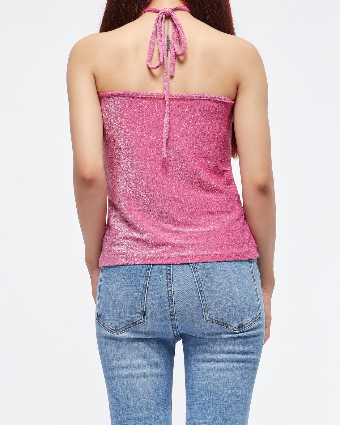 MOI OUTFIT-Lady Crop Top Tie Back 13.90