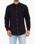 MOI OUTFIT-Linen Men Long Sleeve Henley Shirt 18.90