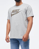 MOI OUTFIT-Logo Camo Printed Men T-Shirt 16.50