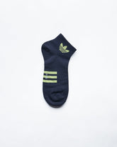 MOI OUTFIT-Logo Embroidered 5 Pairs Quarter Socks 13.90
