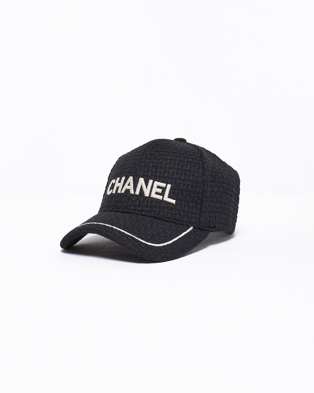 MOI OUTFIT-Logo Embroidered Tweed Cap 12.90