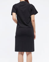 MOI OUTFIT-Logo Printed Lady T-Shirt Dress 17.90