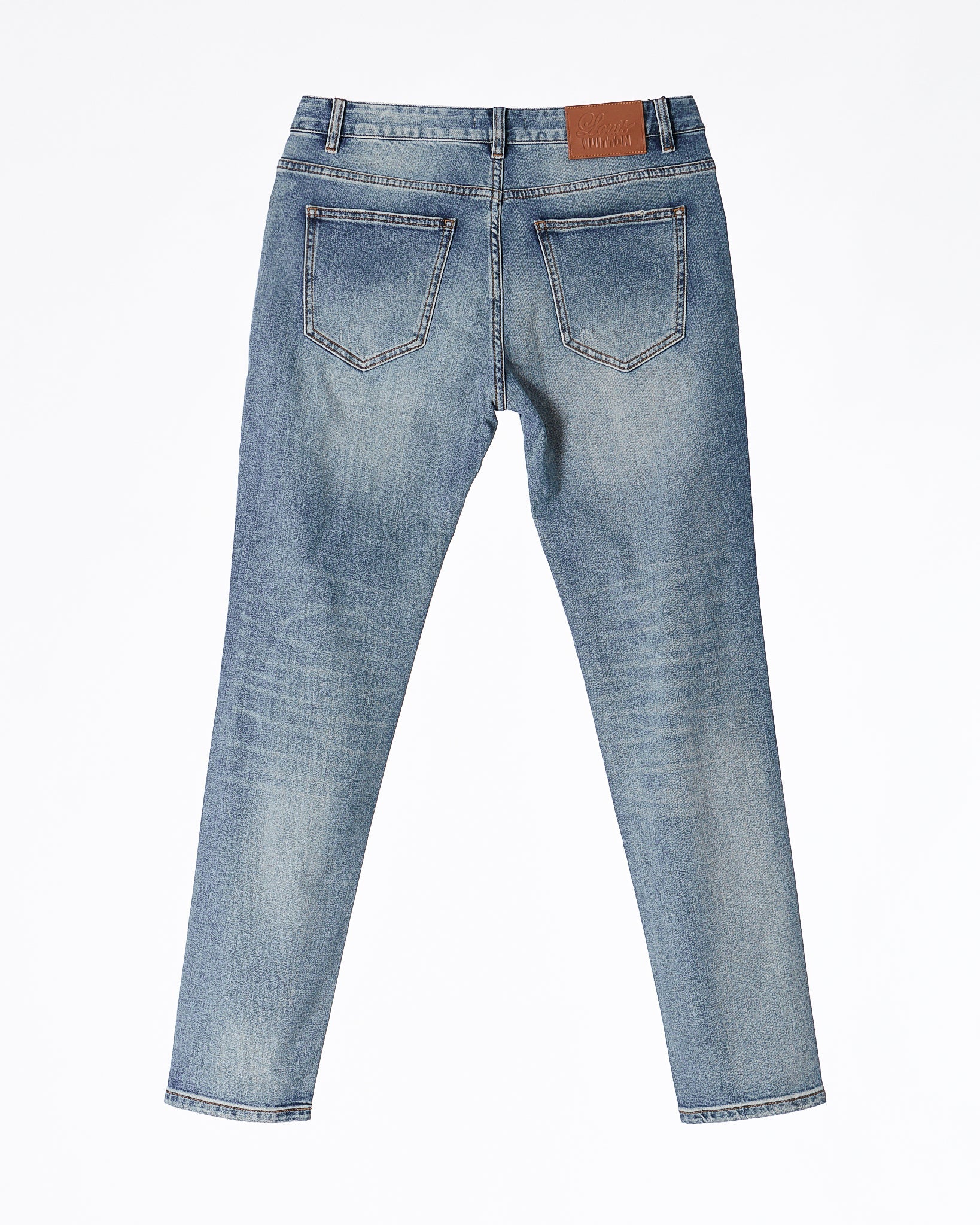 MOI OUTFIT-LV Logo Embroidered Men Jeans 68.90