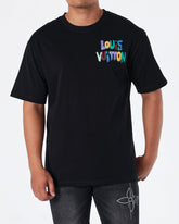 MOI OUTFIT-LV Logo Painting Men T-Shirt 59.90