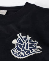 MOI OUTFIT-MC Logo Embroidered Men T-Shirt 60.90