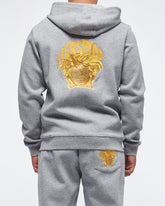 MOI OUTFIT-Medusa Logo Embroidered Back Men Hoodie 38.90