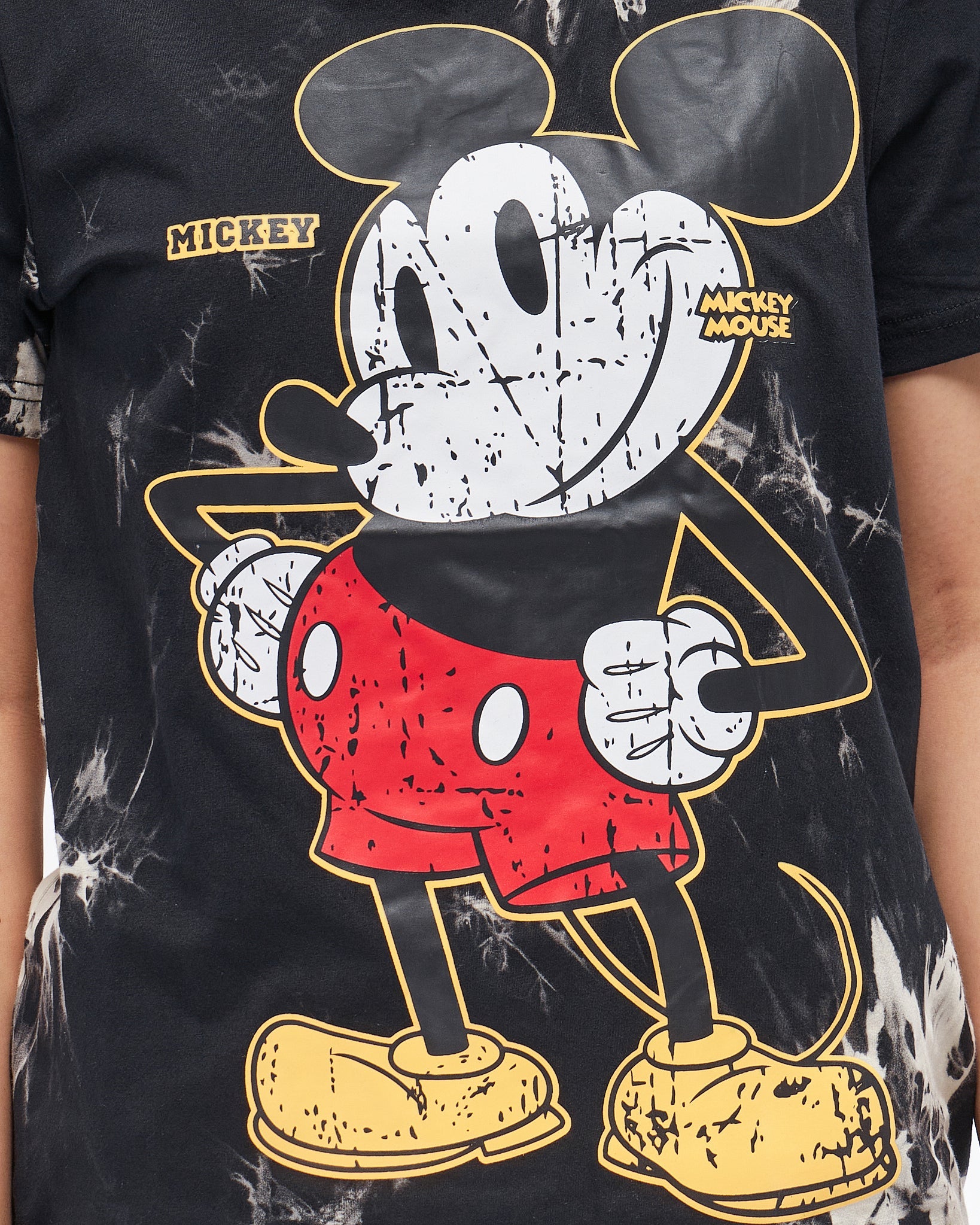 MOI OUTFIT-Mickey Mouse Printed Lady T-Shirt 15.50