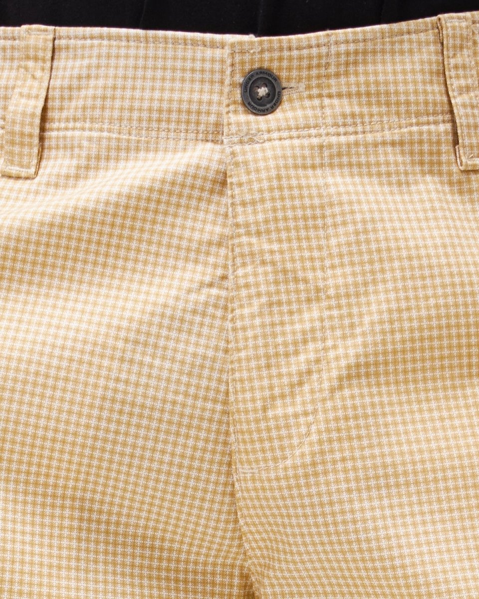 MOI OUTFIT-Micro Checked Pattern Men Short 16.90