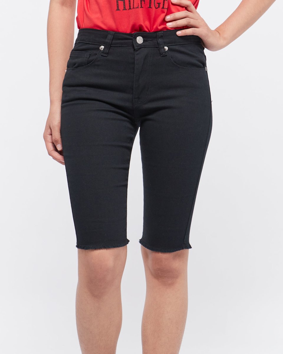 MOI OUTFIT-Mid Rise Knee Length Lady Short 16.50