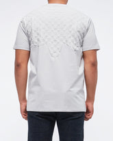 MOI OUTFIT-Monogram Front and Back Printed Men T-Shirt 15.90