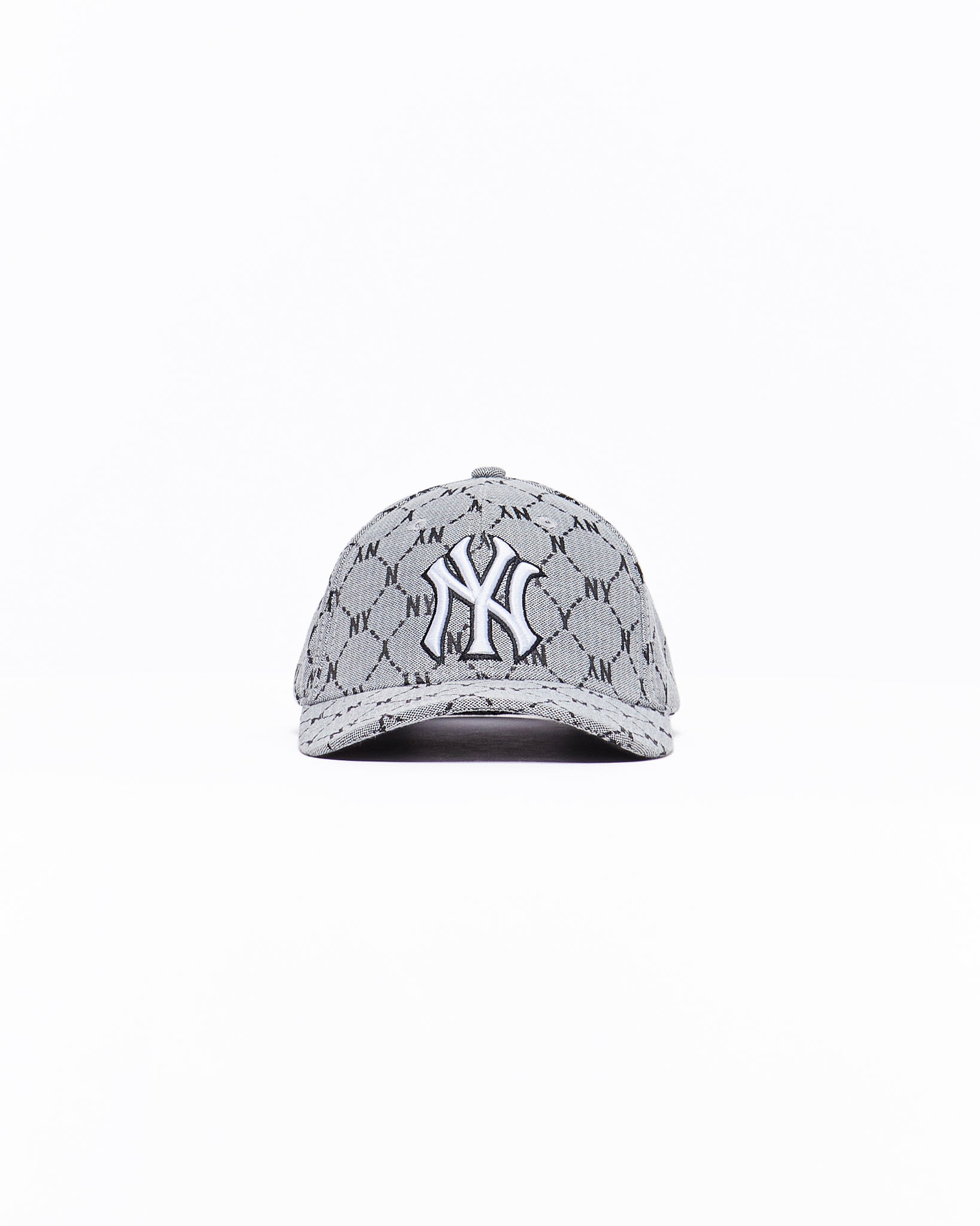 MLB KOREA Diamond Monogram Fur Bucket Hat Black, New York Yankees