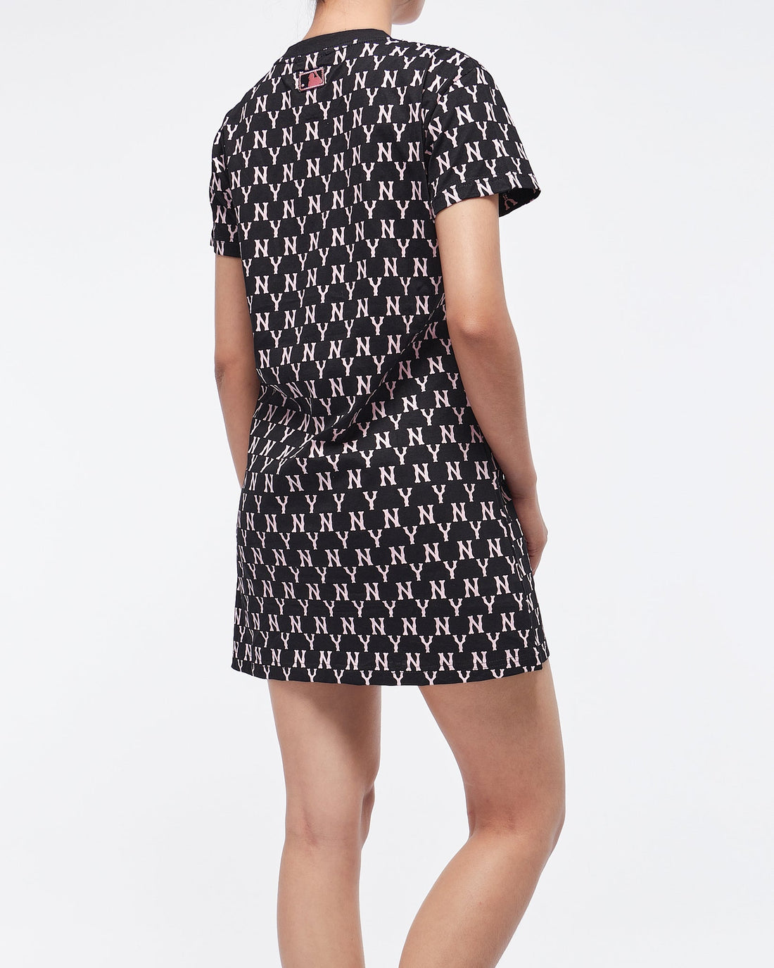 MOI OUTFIT-NY Monogram Over Printed Lady T-Shirt Dress 22.90