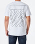 MOI OUTFIT-OW Men White T-Shirt 17.90