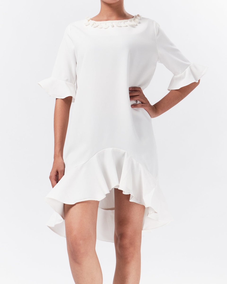 MOI OUTFIT-Plain color Lady Dress 15.50