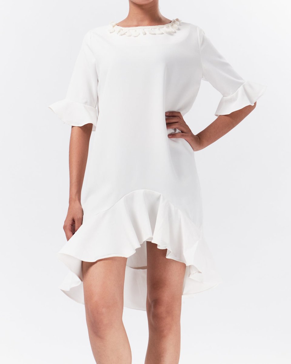 MOI OUTFIT-Plain color Lady Dress 15.50