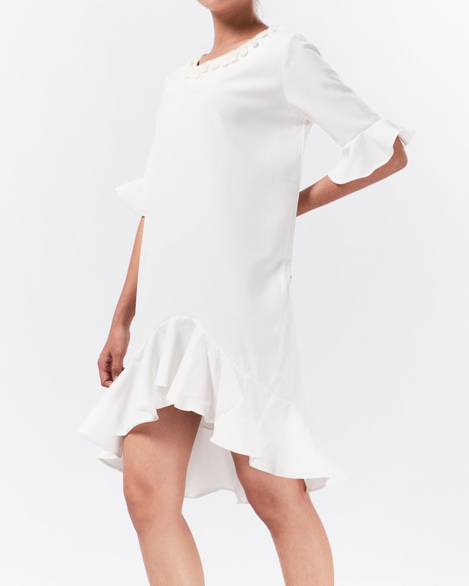 MOI OUTFIT-Plain color Lady Dress 15.50
