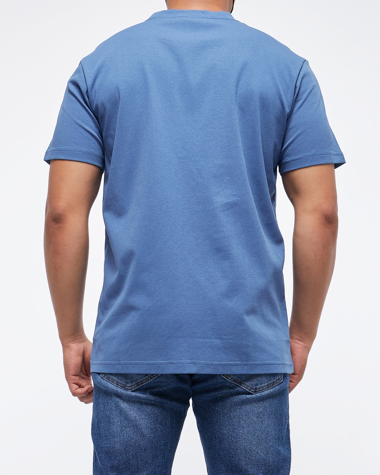 MOI OUTFIT-Plain Color Men T-Shirt 14.90