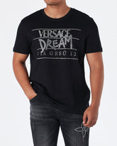 MOI OUTFIT-Rhinestone Dream Printed Men T-Shirt 54.90