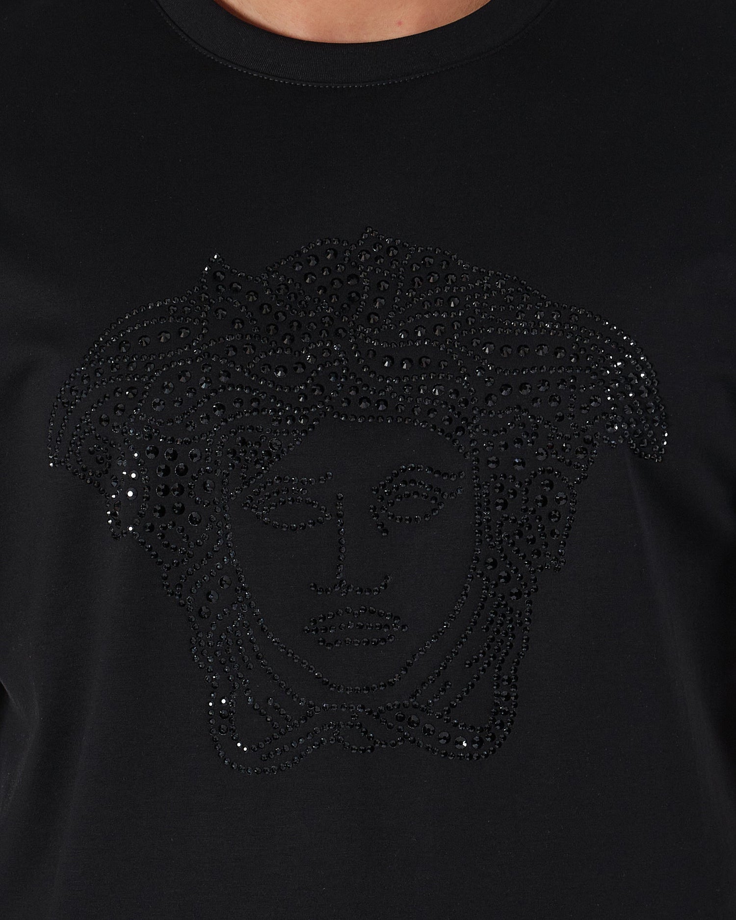 MOI OUTFIT-Rhinestone Medusa Printed Men T-Shirt 54.90