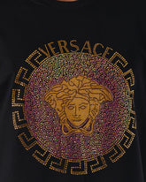 MOI OUTFIT-Rhinestone Medusa Printed Men T-Shirt 64.90