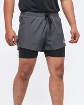 MOI OUTFIT-Running 2 in 1 Men Sport Shorts 13.90
