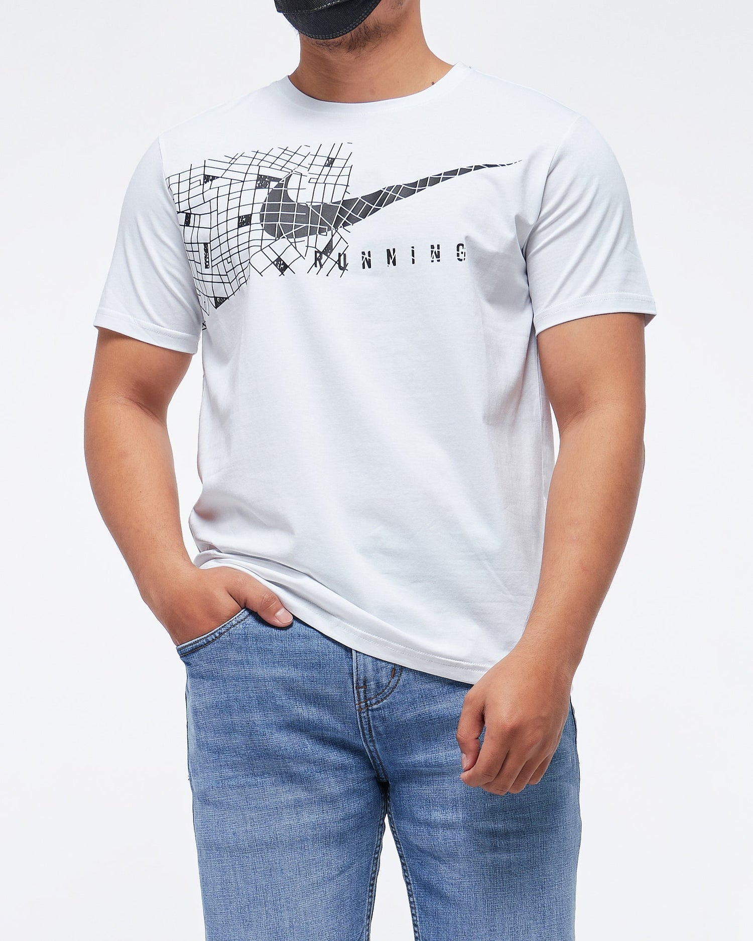 MOI OUTFIT-Running Graphic Printed Sport Men T-Shirt 14.50