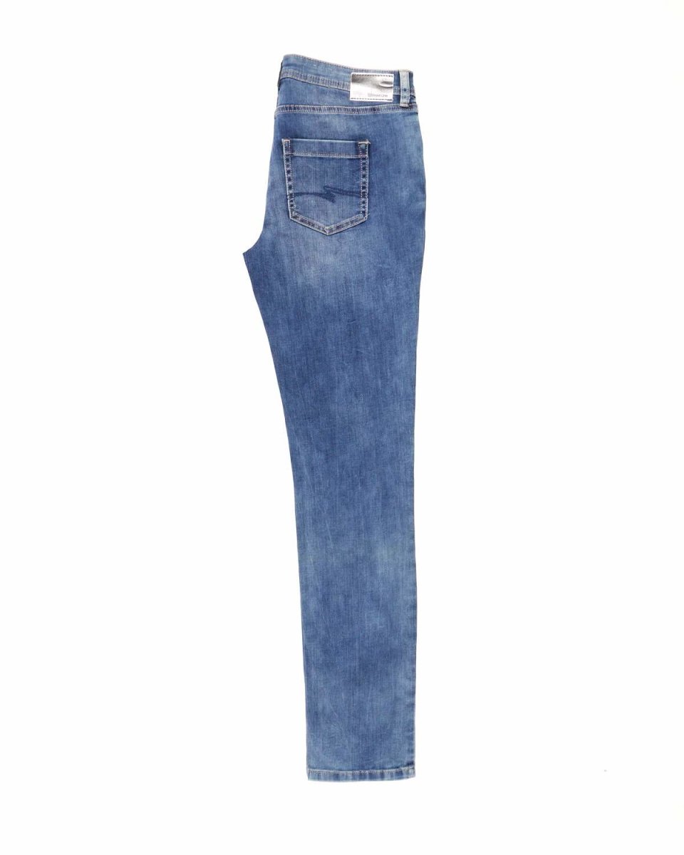 MOI OUTFIT-Side Dimond High Rise Lady Jeans 17.50