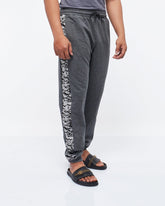 MOI OUTFIT-Side Leopard Stripe Printed Men Jogger 19.90