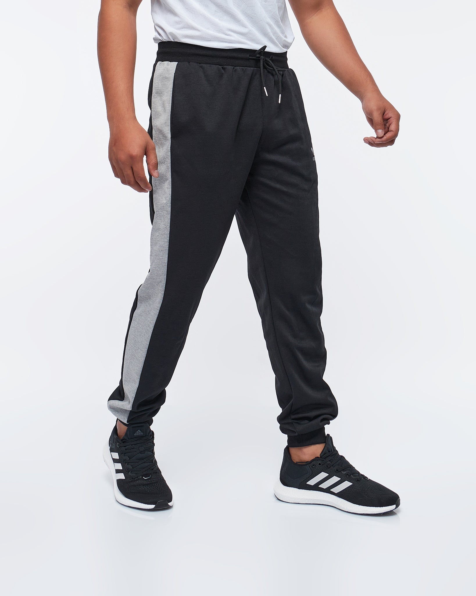 Joggers with discount side stripe mens