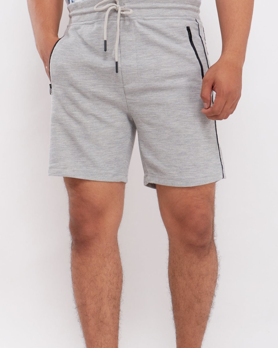 MOI OUTFIT-Side Stripes Relax Fit Men Short 17.50