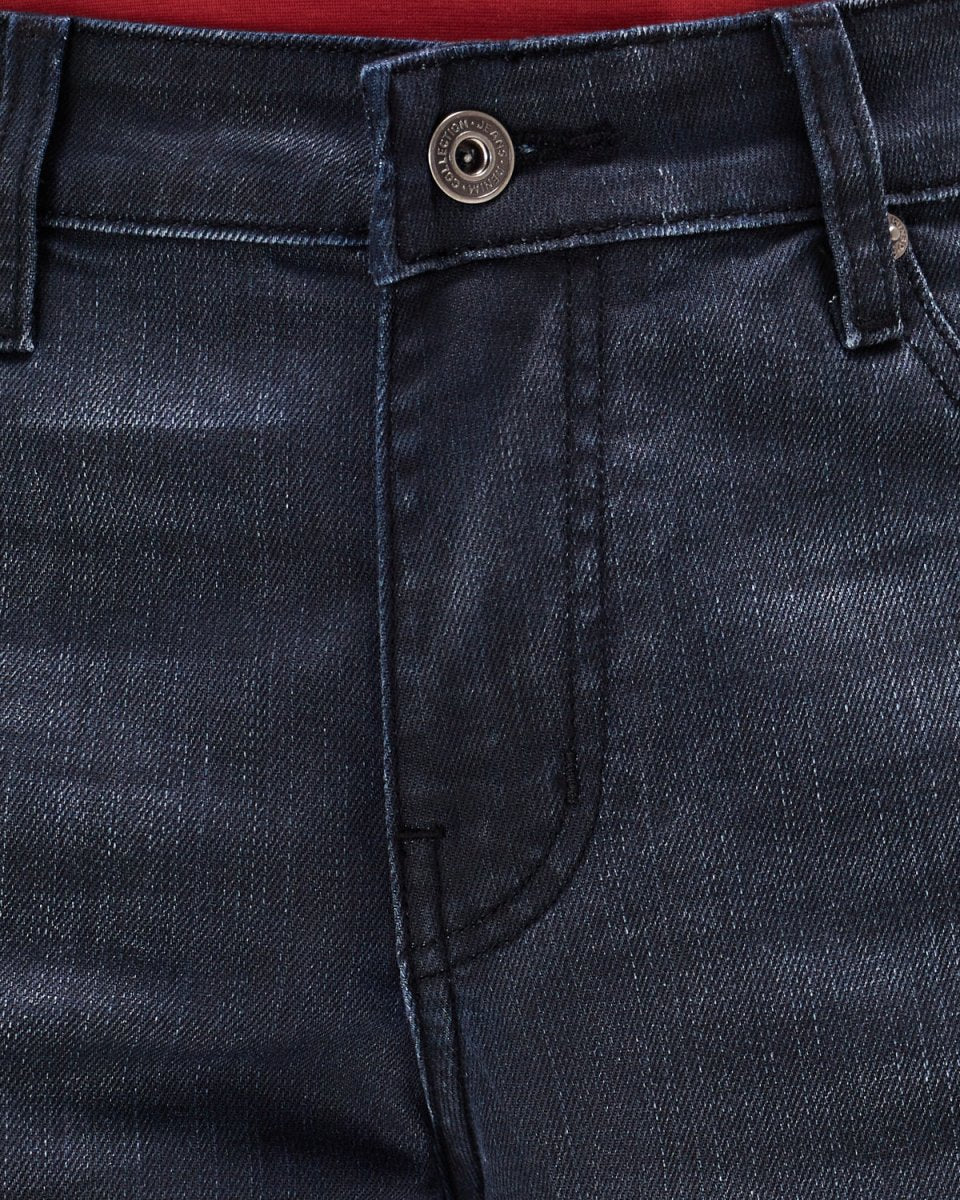 MOI OUTFIT-Slim Fit Men Short Jeans 17.90