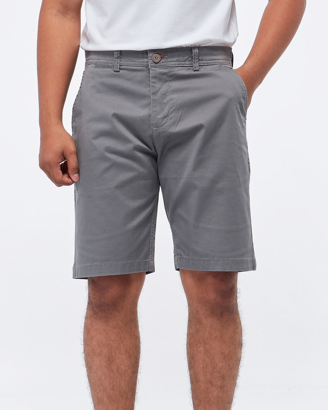 MOI OUTFIT-Soft Plain Color Men Shorts 16.90