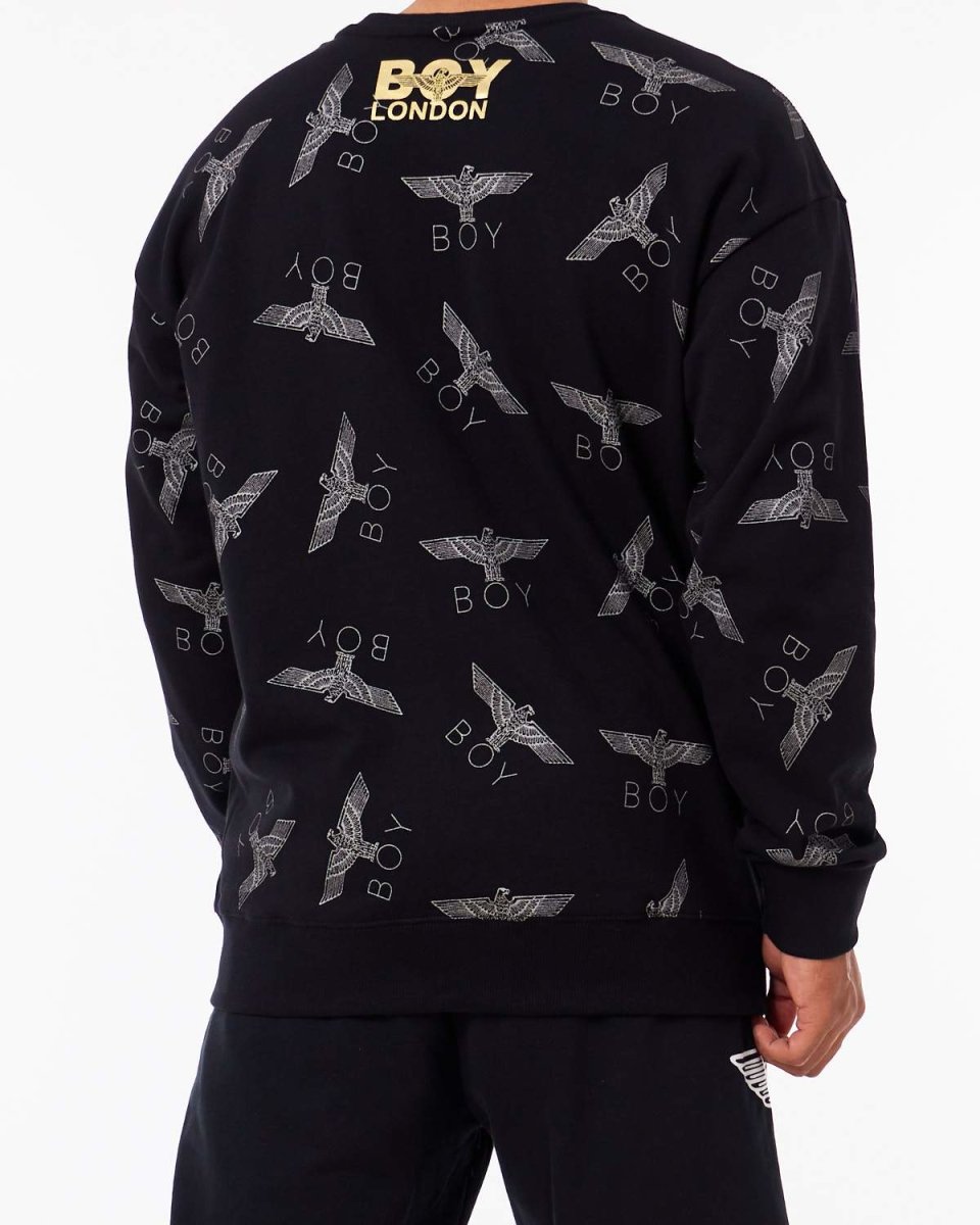 MOI OUTFIT-Stand Eagle Over Printed Men Sweater 32.90