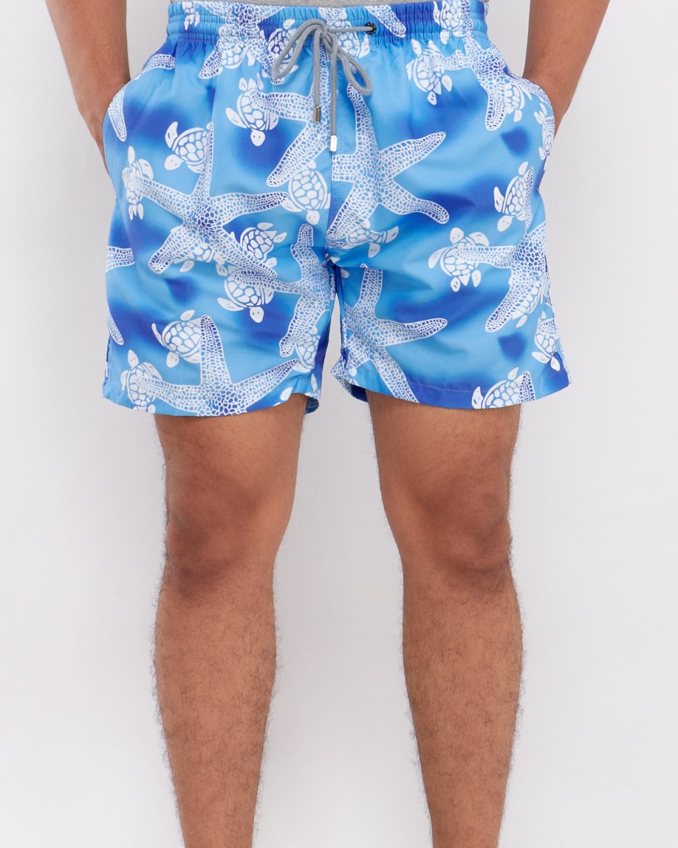 MOI OUTFIT-Starfish Over Printed Men Swim Short 15.50