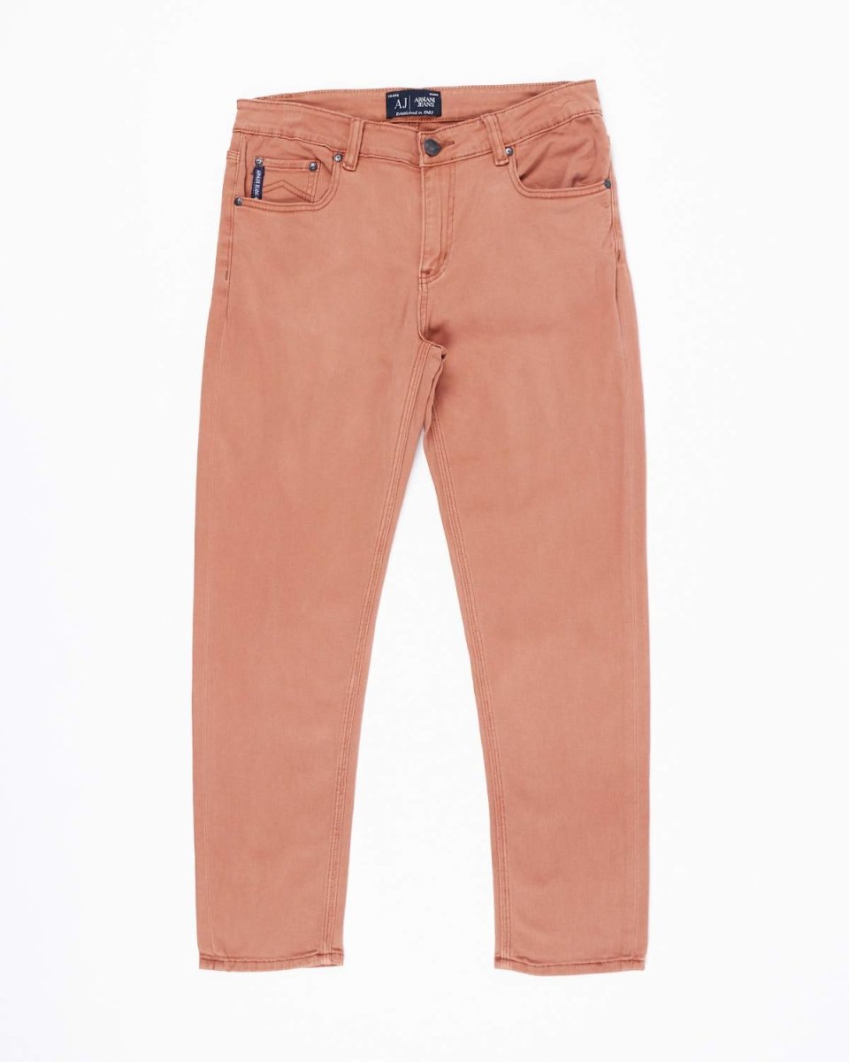 MOI OUTFIT-Stretchy Solid Color Slim Fit Men Jeans 23.90